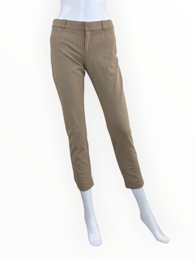Banana Republic Brown Sloan Fit Ankle Pants Size 0 P0986